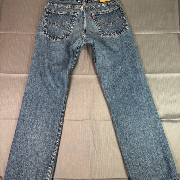 Levi’s 502 Limited Edition Regular Taper Jeans 30x34 – Classic Blue Denim - Picture 3 of 8